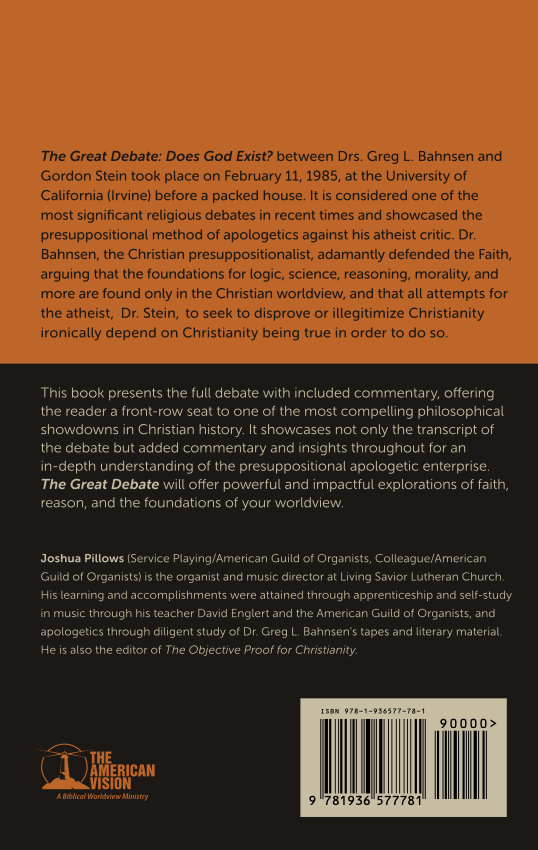 The Great Debate: Does God Exist? | American Vision