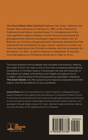 The Great Debate: Does God Exist?