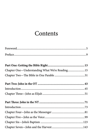 The Greatest and the Least: A Biblical Theology of John the Baptist