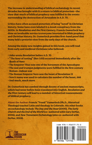 Revelation and the First Century