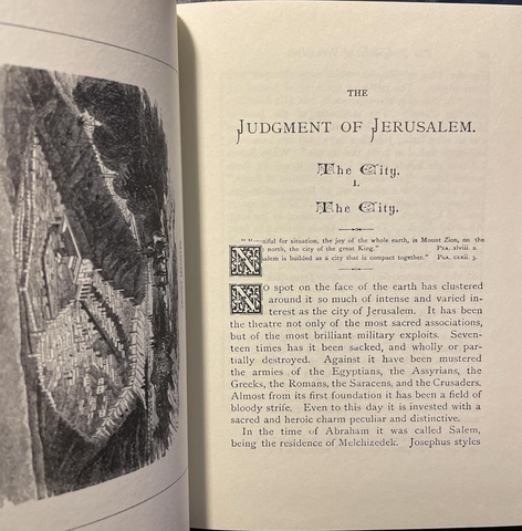 The Judgment and Destruction of Jerusalem