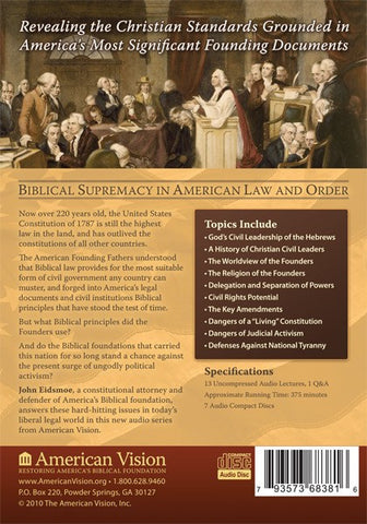 The Biblical Principles of the United States Constitution